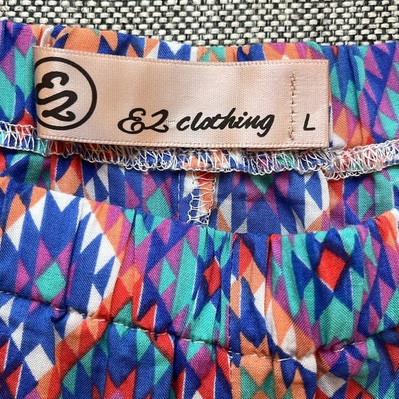 🎉 Vintage 70s inspired Confetti High wasted Pom Pom shorts, Size: L - Picture 9 of 17